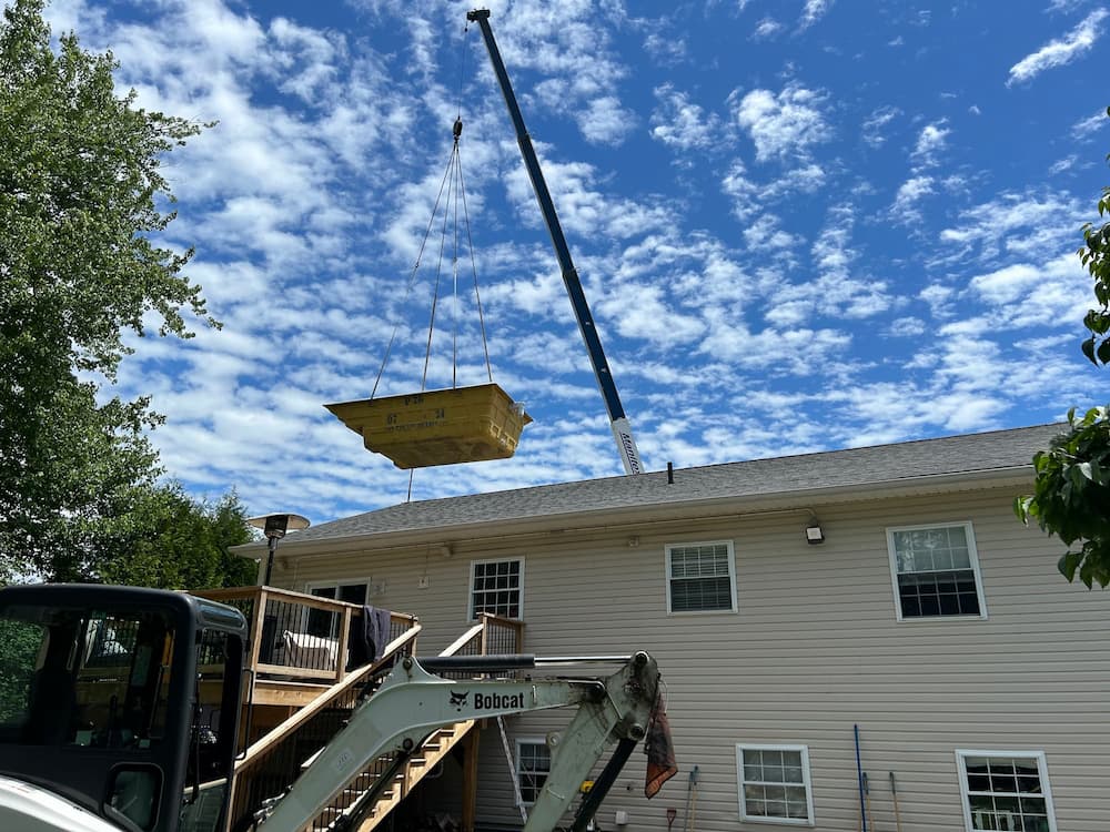 Our First Pool Install Makes A Splash! Our Founders Saltwater & Heated Fibreglass Pool